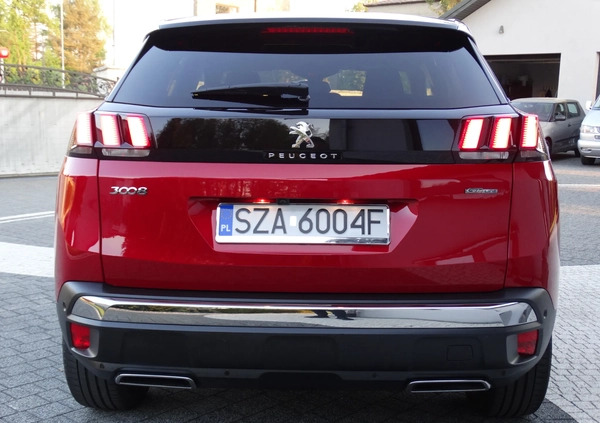 Peugeot 3008 cena 89500 przebieg: 103000, rok produkcji 2020 z Rakoniewice małe 352